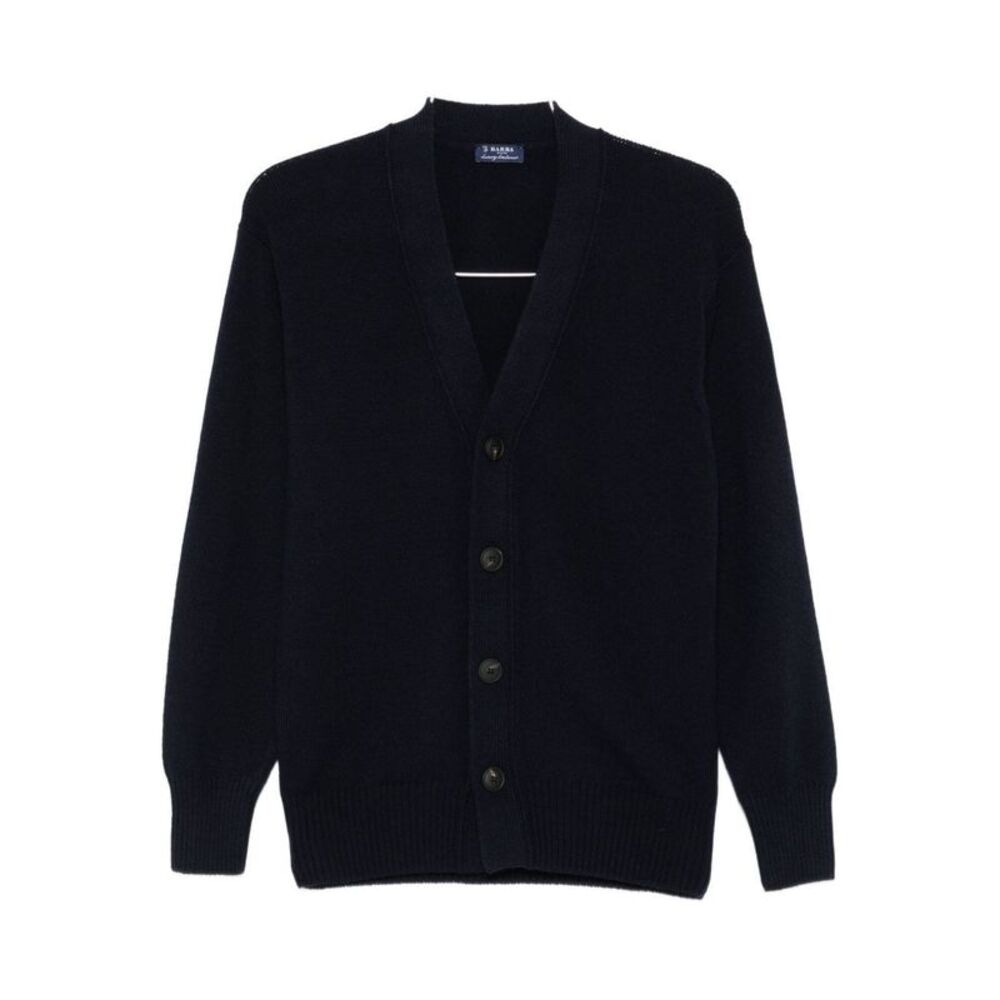 Barba Men Wool Cardigan